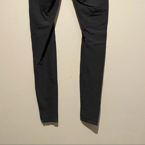 LULULEMON Wunder Under Leggings Pants Reversible Coal Gray Luon Medium Rise - Picture 9 of 15